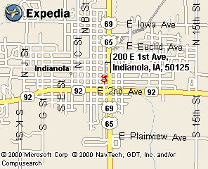 Map to Church